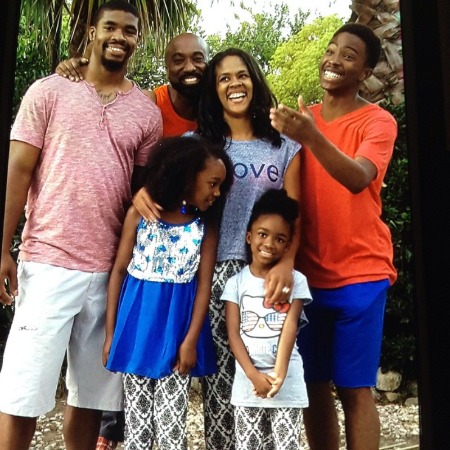 Aniela Gumbs family picture.